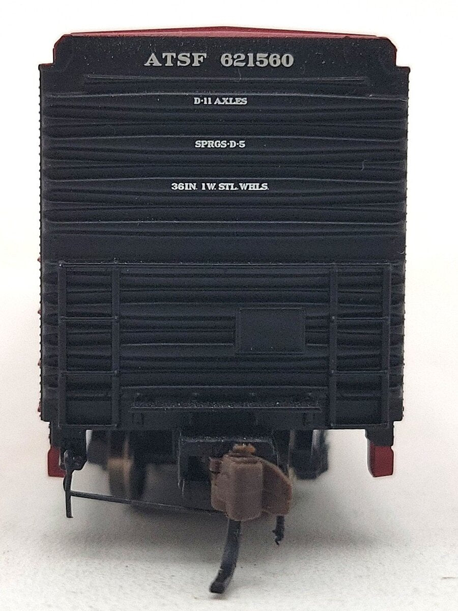 BLMA Models 18048 N Santa Fe Bx-166 60' Super Shock Control DD Boxcar #621560 LN/Box