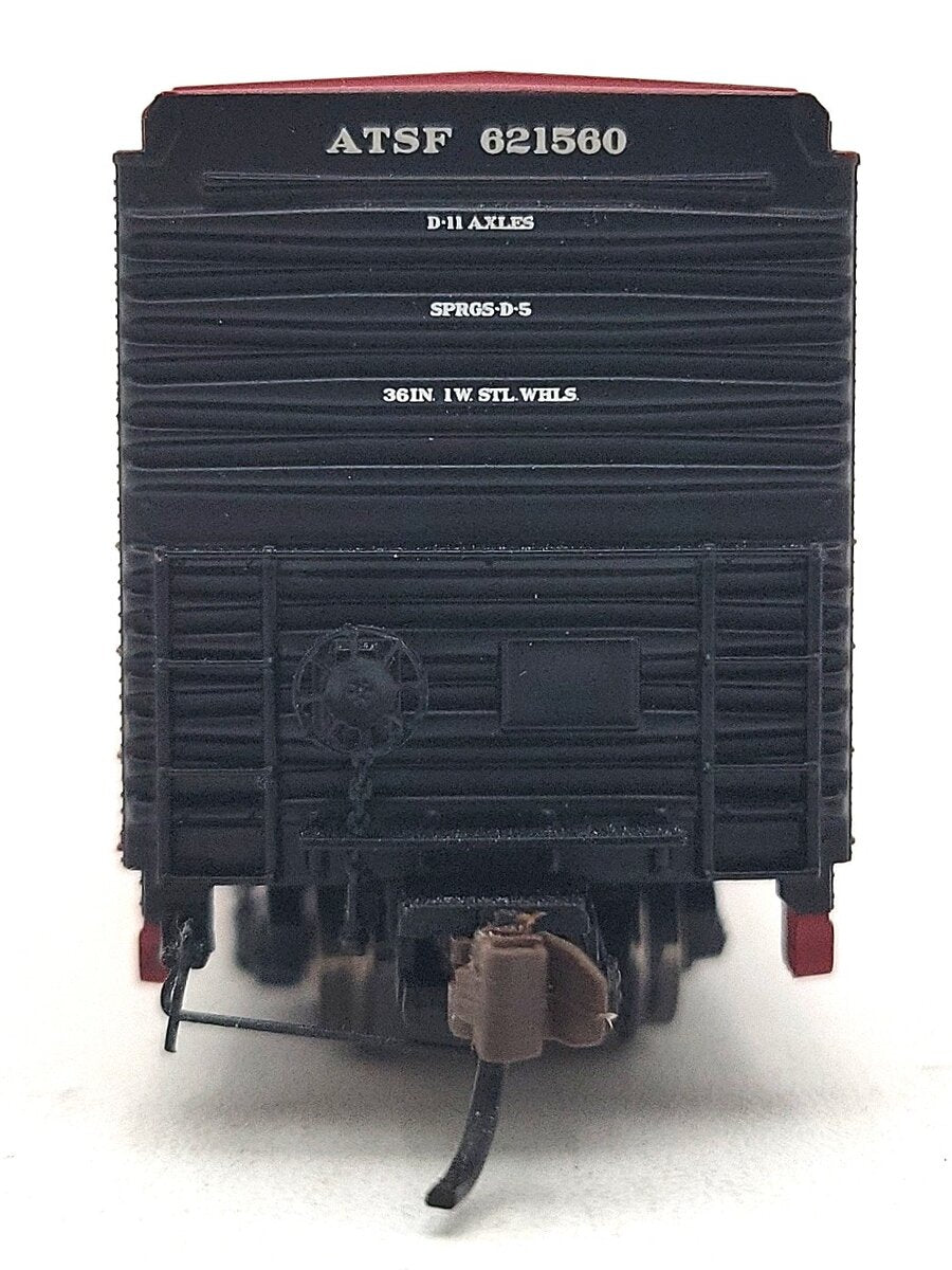 BLMA Models 18048 N Santa Fe Bx-166 60' Super Shock Control DD Boxcar #621560 LN/Box