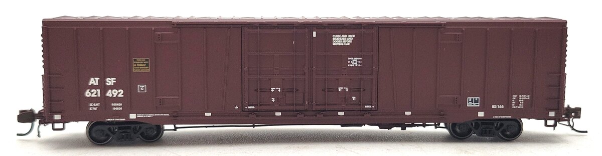 BLMA Models 18006 N Santa Fe Bx-166 60' Double Door Beer Car Boxcar #621492 LN/Box