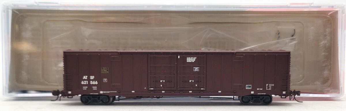 BLMA Models 18012 N Santa Fe Bx-166 60' Double Door Beer Car Boxcar #621566 LN/Box