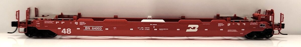 Athearn 23140 N Scale Burlington Northern Husky Stack #64003 EX/Box