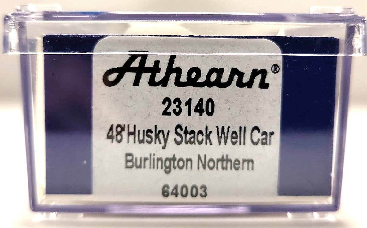 Athearn 23140 N Scale Burlington Northern Husky Stack #64003 EX/Box