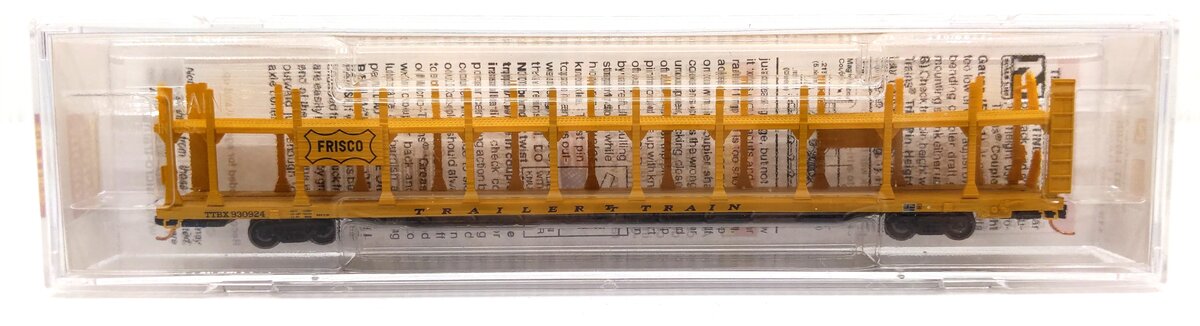 Micro Trains 11200540 N Frisco TBBX 89' Bi-Level Open Autorack #930924 LN/Box