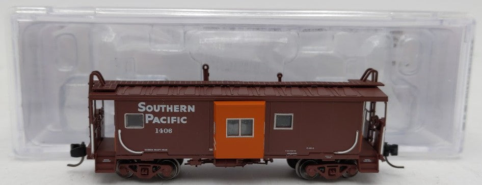 Bluford Shops 44280 N SP Phase 4 International Car Bay Window Caboose #1406 EX/Box