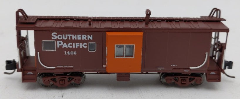 Bluford Shops 44280 N SP Phase 4 International Car Bay Window Caboose #1406 EX/Box