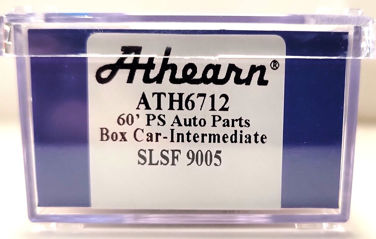 Athearn 6712 N SLSF 60' PS Auto Parts Box Car #9005 LN/Box