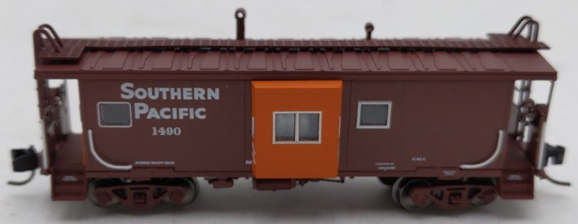 Bluford Shops 44281 N SP Phase 4 International Car Bay Window Caboose #1490 EX/Box