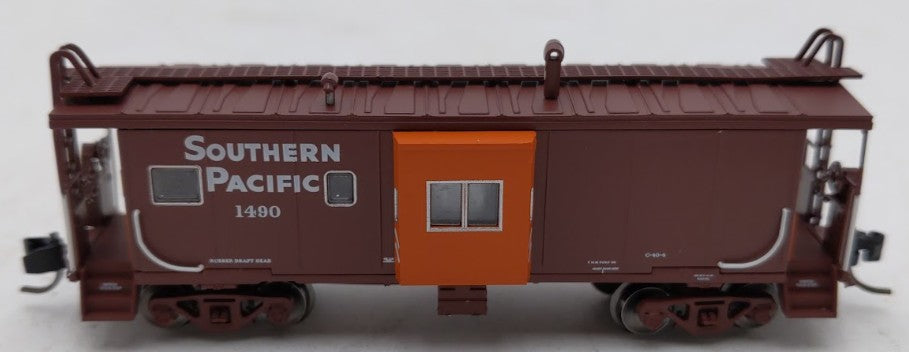 Bluford Shops 44281 N SP Phase 4 International Car Bay Window Caboose #1490 EX/Box