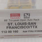 Micro-Trains 11200160 N Frisco/TTX 89' Tri-Level Open Auto Rack #913609 EX/Box