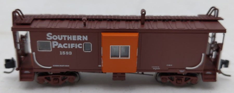 Bluford Shops 44285 N SP Phase 4 International Car Bay Window Caboose #1583 EX/Box