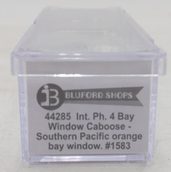 Bluford Shops 44285 N SP Phase 4 International Car Bay Window Caboose #1583 EX/Box