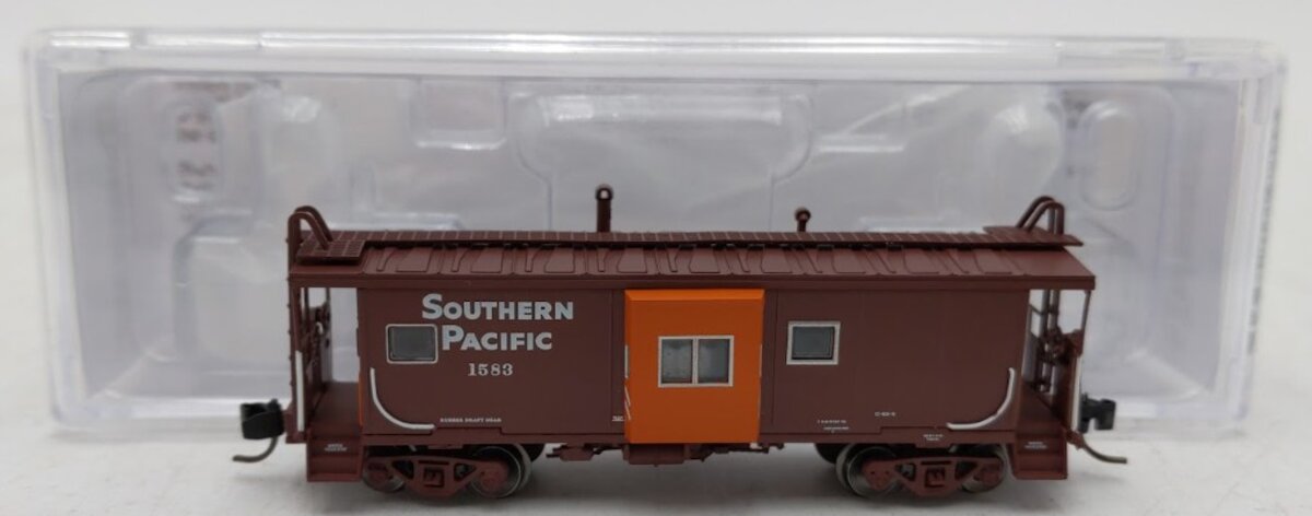 Bluford Shops 44285 N SP Phase 4 International Car Bay Window Caboose #1583 EX/Box
