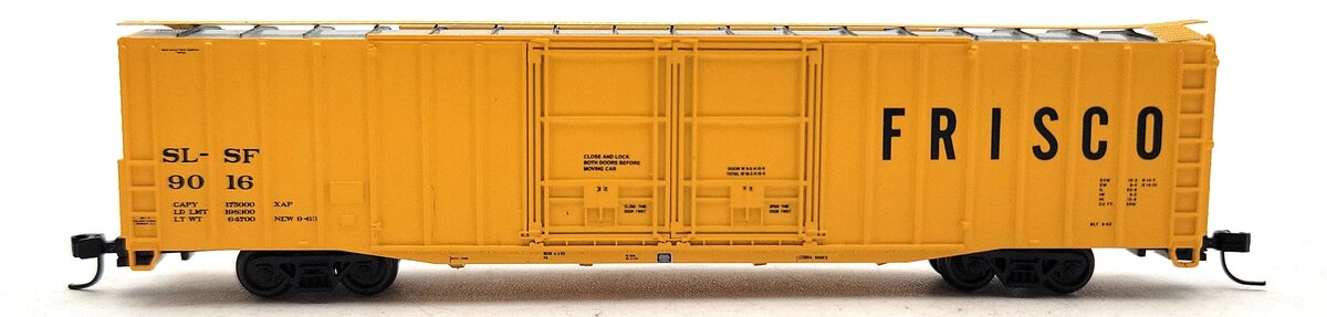 Athearn 10768 N Scale Frisco 60' PS Auto Parts Boxcar #9016 LN/Box