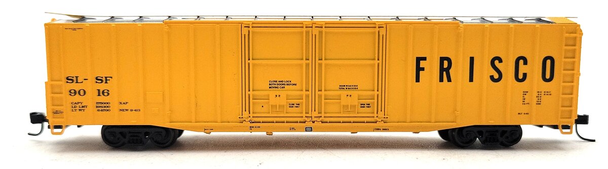 Athearn 10768 N Scale Frisco 60' PS Auto Parts Boxcar #9016 LN/Box