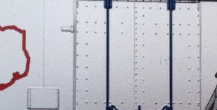 Micro-Trains 02100374 N Scale Texas State 40' Standard Plug Door Boxcar #1845 EX/Box
