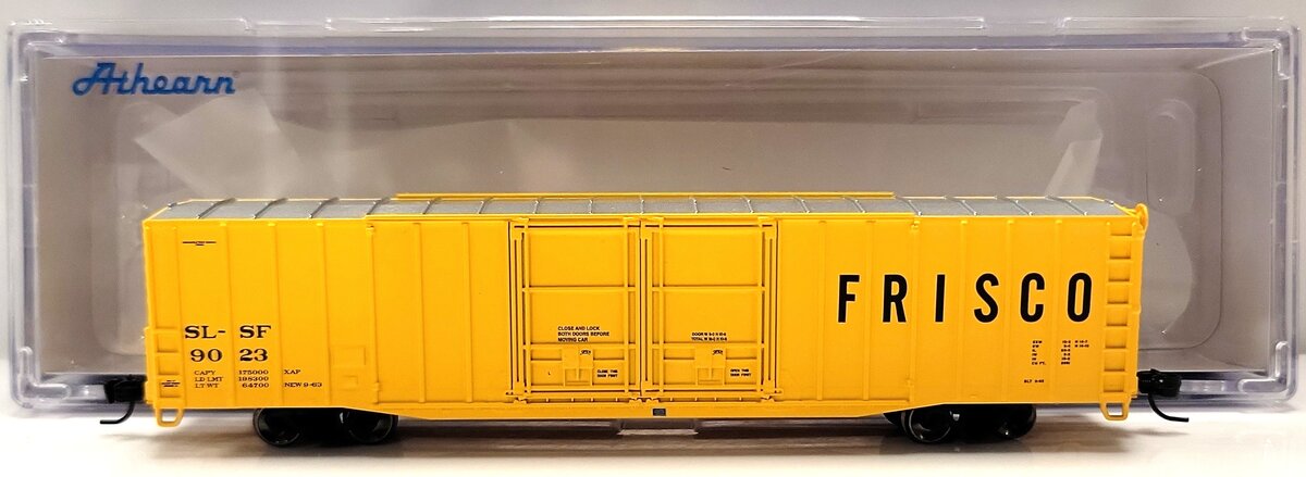 Athearn 6714 N St. Louis-San Francisco 60' PS Auto Boxcar #9023 LN/Box