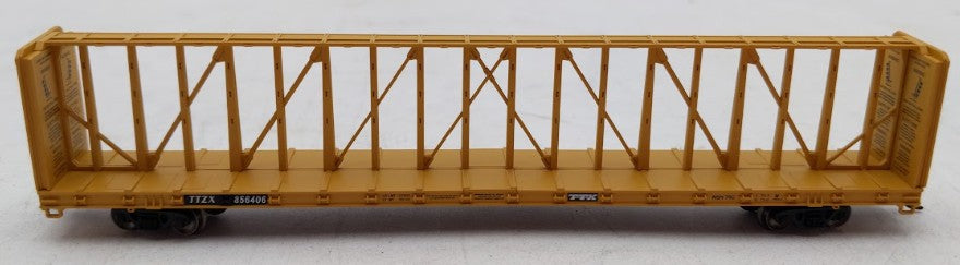 Red Caboose 16805 N Scale TTZX 73' Centerbeam Flatcars #856406 LN/Box