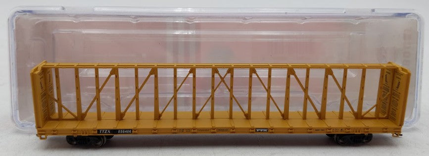 Red Caboose 16805 N Scale TTZX 73' Centerbeam Flatcars #856406 LN/Box