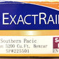 ExactRail EN-50801-1 N Southern Pacific Gunderson 5200 Cu. Ft. Boxcar #225501 LN/Box
