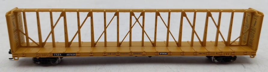 Red Caboose 16805 N Scale TTZX 73' Centerbeam Flatcars #857026 LN/Box