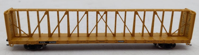 Red Caboose 16805 N Scale TTZX 73' Centerbeam Flatcars #857026 LN/Box