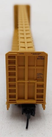 Red Caboose 16805 N Scale TTZX 73' Centerbeam Flatcars #857065 EX/Box