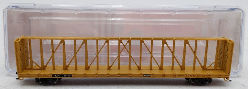 Red Caboose 16805 N Scale TTZX 73' Centerbeam Flatcars #857125 LN/Box