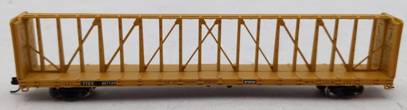 Red Caboose 16805 N Scale TTZX 73' Centerbeam Flatcars #857125 LN/Box