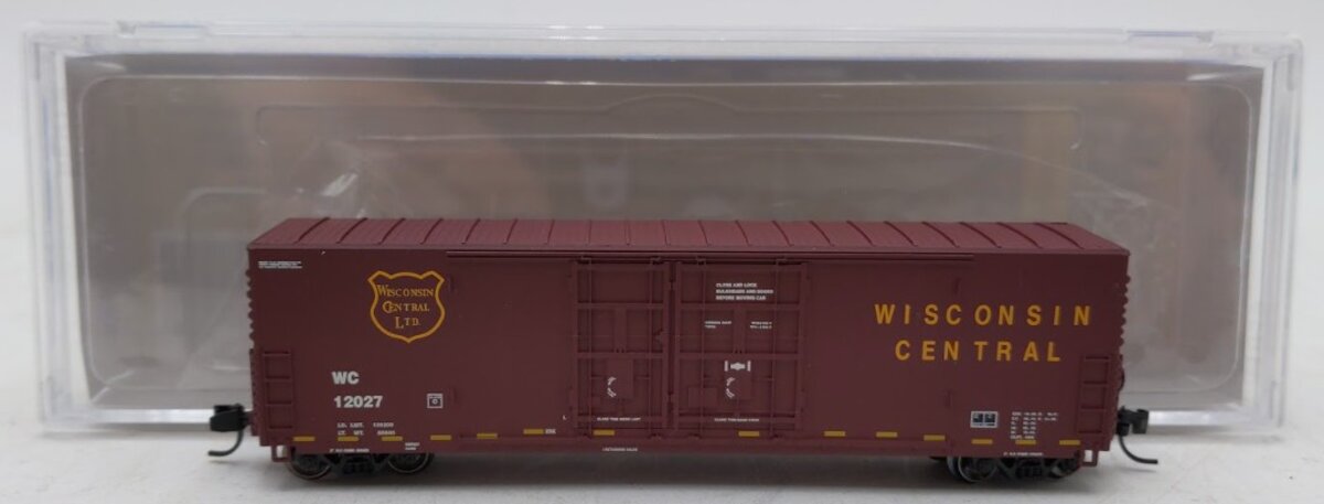 Wheels of Time 61039 N Scale WC 50' Insulated Double Plug-Door Boxcar #12027 LN/Box