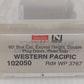Micro-Trains 10200050 N WP 60' Excess Height Double Plug Door Boxcar #3767 LN/Box