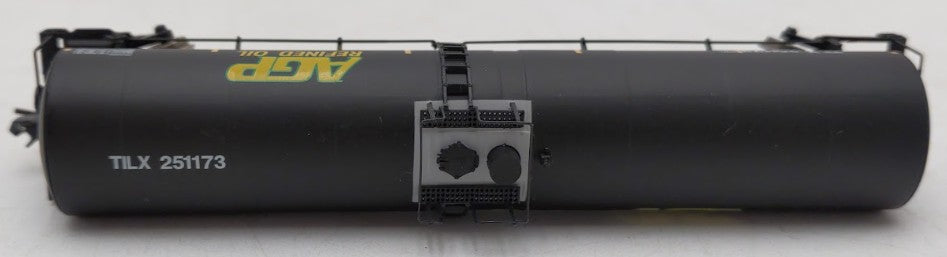 Atlas 50000407 N Scale AGP Refined Oil Trinity 25,500 Gallon Tank Car #251173 EX/Box