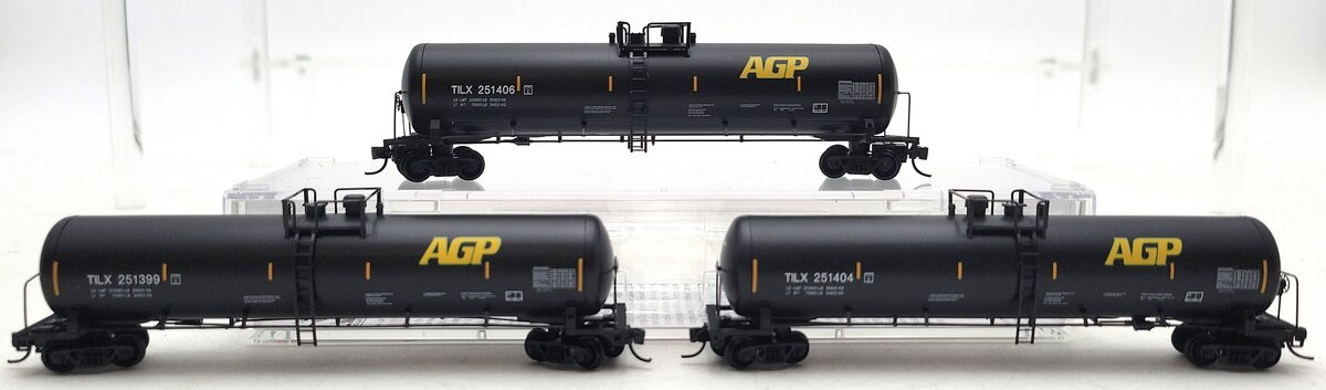 Micro-Trains 98300218 N TILX AGP 56' Tank Car with Jewel Case (Pack of 3)