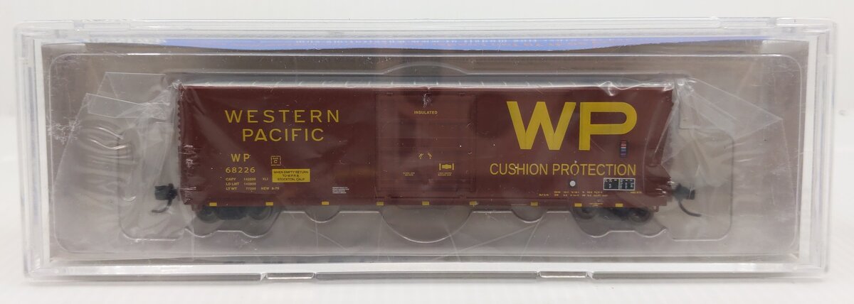 Wheels of Time 61022 N Scale Western Pacific PC&F 50' Boxcar #68226 LN/Box