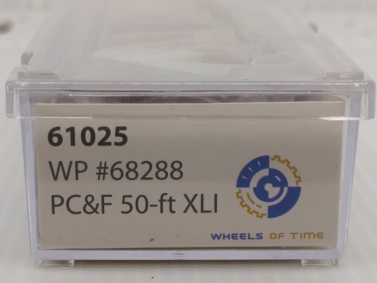 Wheels of Time 61025 N Scale Western Pacific PC&F Boxcar #68288 LN/Box