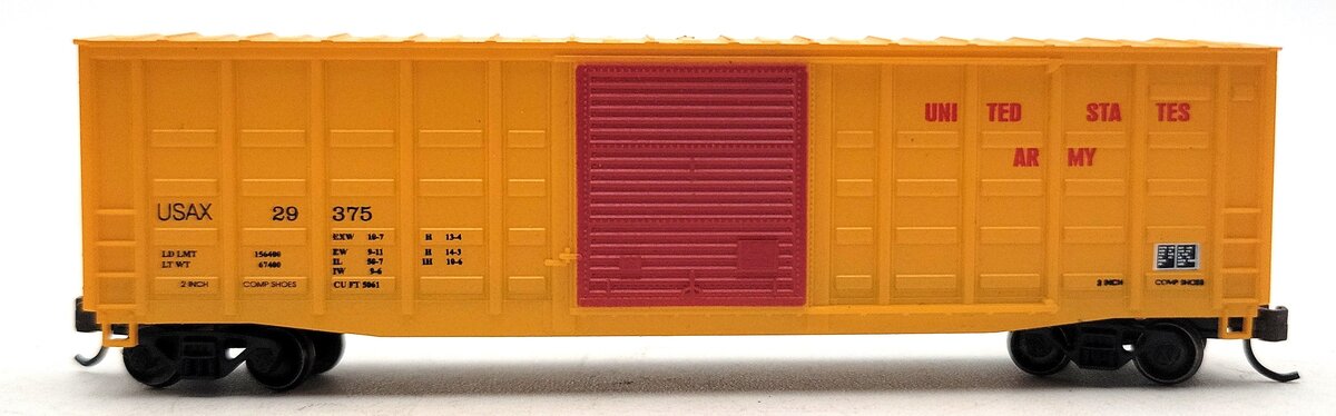 Roundhouse 8895 N Scale United States Army Boxcar Kit #29375 EX/Box