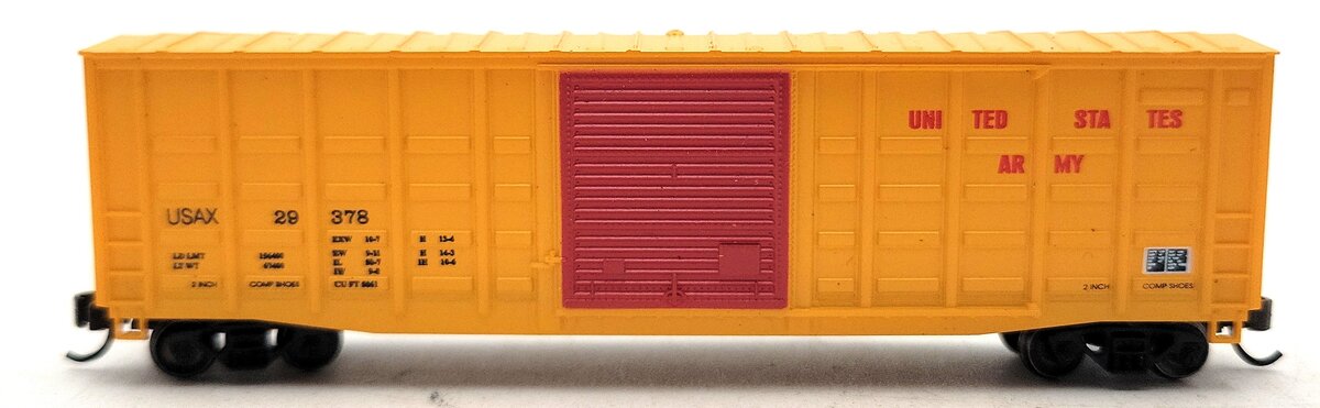 Roundhouse 8895 N Scale United States Army Boxcar #29378 LN/Box