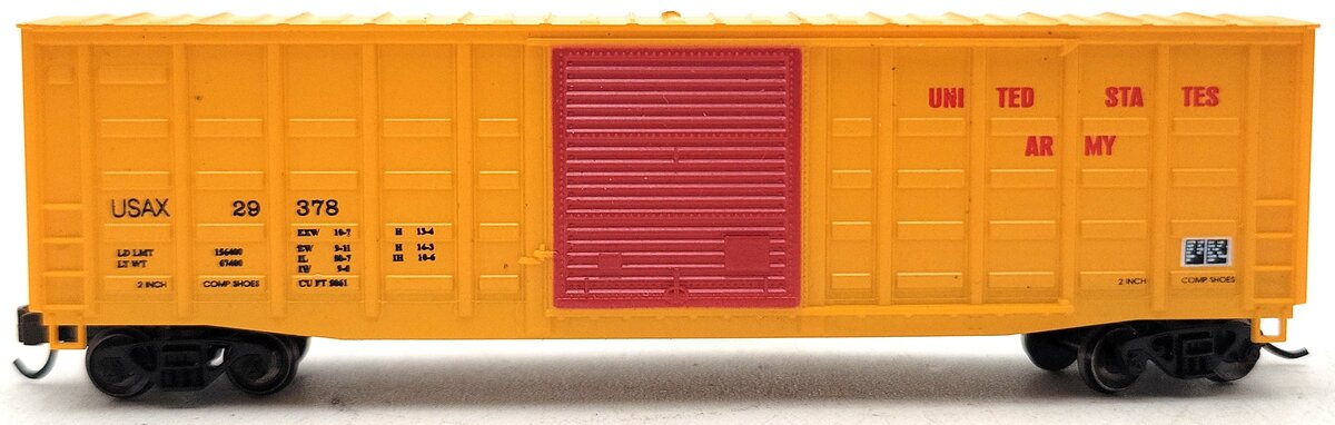 Roundhouse 8895 N Scale United States Army Boxcar #29378 LN/Box