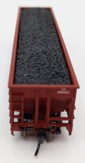Trainworx Inc. 2403-16 N Scale MP 100-Ton 4-Bay Quad Hopper Car with Coal Load LN/Box