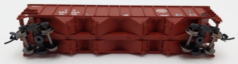 Trainworx Inc. 2403-16 N Scale MP 100-Ton 4-Bay Quad Hopper Car with Coal Load LN/Box