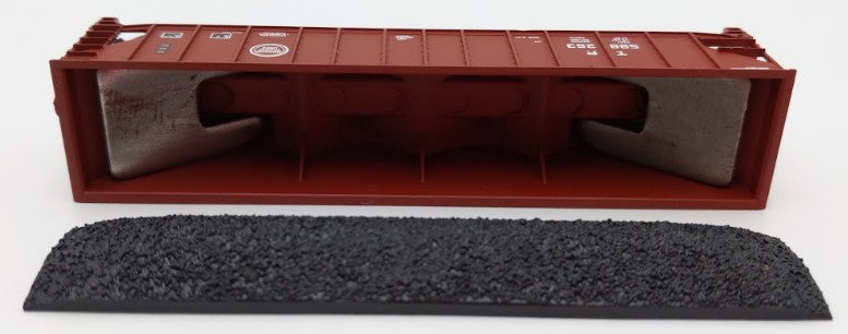 Trainworx Inc. 2403-16 N Scale MP 100-Ton 4-Bay Quad Hopper Car with Coal Load LN/Box