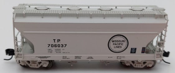 Athearn ATH24672 N Scale TP/MP ACF 2970 2-Bay Center Flow Hopper Car #706037 LN/Box