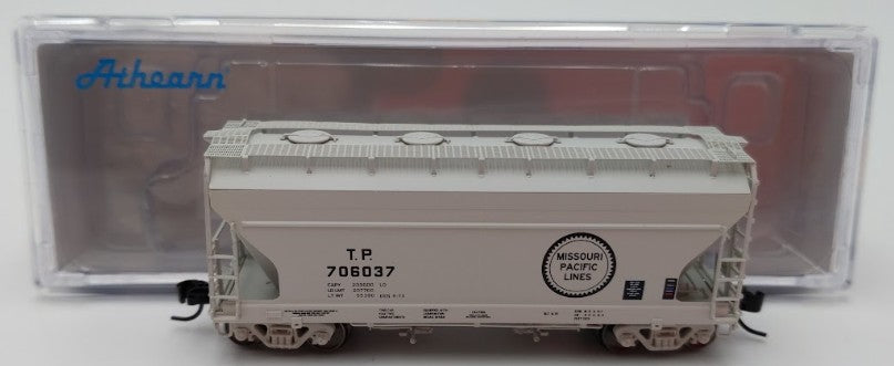 Athearn ATH24672 N Scale TP/MP ACF 2970 2-Bay Center Flow Hopper Car #706037 LN/Box