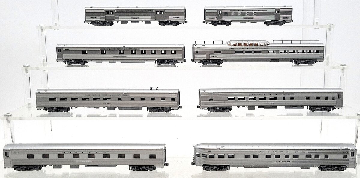 Kato 106-074 N Scale Santa Fe Super Chief Passenger Cars (Set of 8) LN/Box