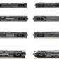 Kato 106-074 N Scale Santa Fe Super Chief Passenger Cars (Set of 8) LN/Box