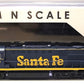 Broadway Limited 6610 N ATSF Alco RSD-15 Diesel Locomotive #829 w/ DCC & Sound LN/Box