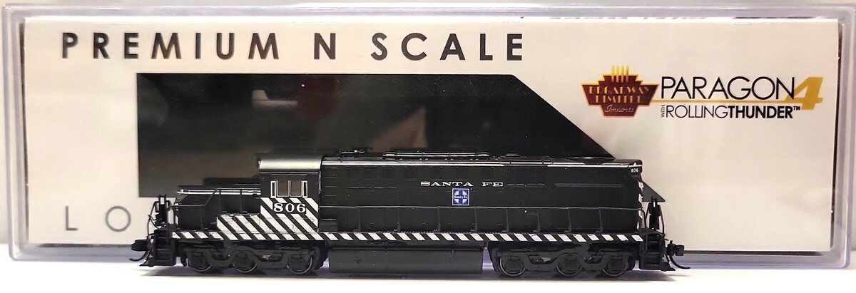 Broadway Limited 6612 N ATSF Alco RSD-15 Diesel Locomotive #806 w/ Sound/DC/DCC LN/Box