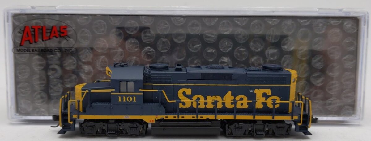Atlas 40004498 N Scale Santa Fe GP-20 Diesel Engine #1101 with DCC/Sound EX/Box