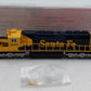 InterMountain 69320S-02 N Scale Santa Fe SD40-2 Diesel Loco #5075 w DCC & Sound EX/Box
