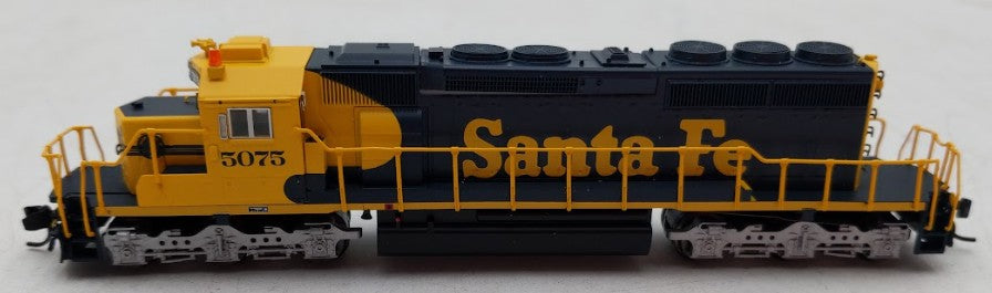 InterMountain 69320S-02 N Scale Santa Fe SD40-2 Diesel Loco #5075 w DCC & Sound EX/Box