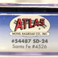 Atlas 54487 N Scale Santa Fe SD-24 Diesel Locomotive #4526 EX/Box